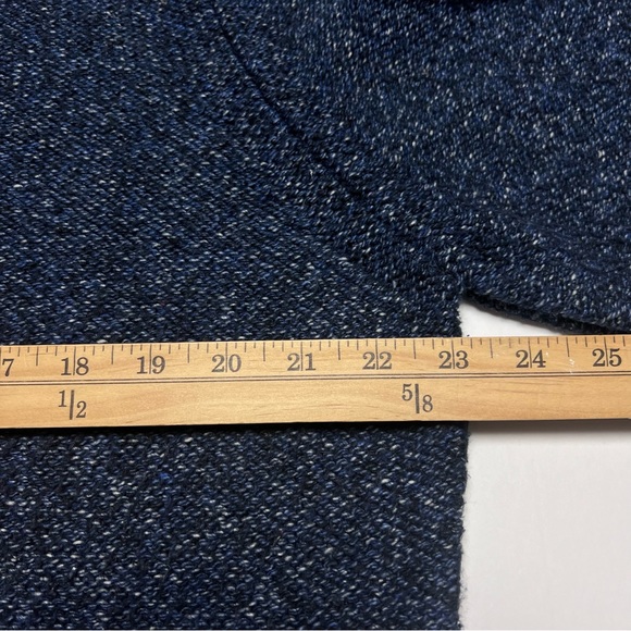 MARINA RINALDI Giacca Maglia Wool Blend Blue Knit Sweater Plus Size Medium (14) - Picture 6 of 12